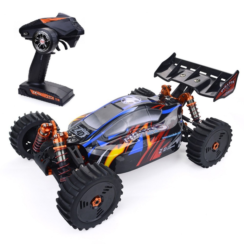 ZD Racing Pirates3 BX-8E 1/18 9020 V3 RC Car blue