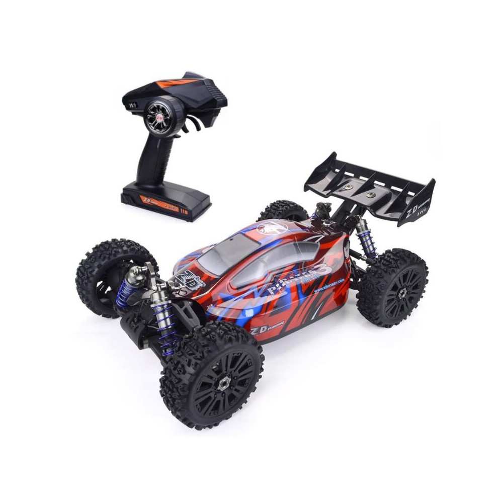 ZD Racing Pirates3 BX-8E 1/18 9020 V3 RC Car red