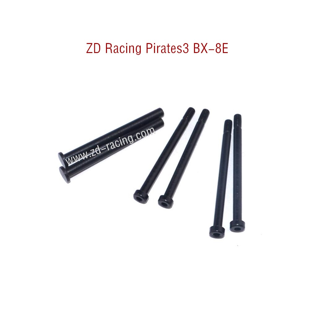 ZD Racing Pirates3 BX-8E 08421 Parts Pins for Upper Suspension Arms and C-mount Rear Hub Carrier 8055