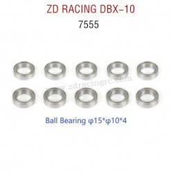 ZD RACING DBX-10 RC Car Original Parts 7555 Ball Bearing φ15Xφ10X4