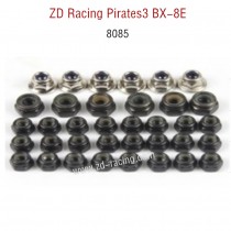 ZD Racing Pirates3 BX-8E 08421 Parts Hex nuts 8085