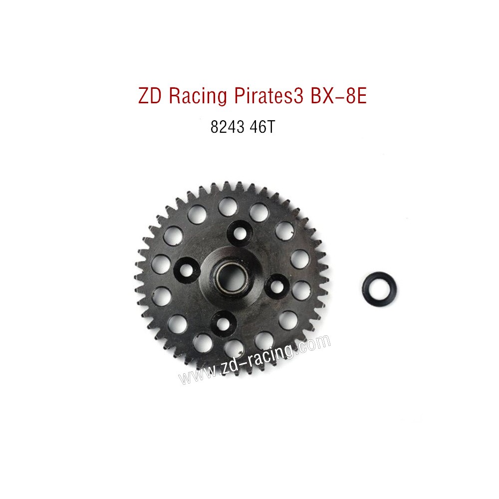 ZD Racing Pirates3 BX-8E 08421 Parts 46T Decelerating spur gear CNC 8243