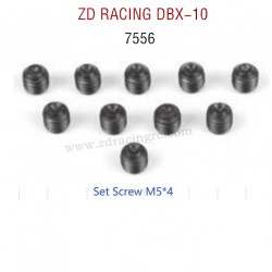 ZD RACING DBX-10 RC Car Original Parts 7556 Set Screw M5X4