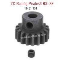 ZD Racing Pirates3 BX-8E 08421 Parts 15T Motor gears 8451