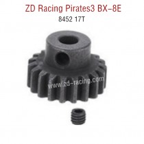 ZD Racing Pirates3 BX-8E 08421 Parts 17T Motor gears 8452