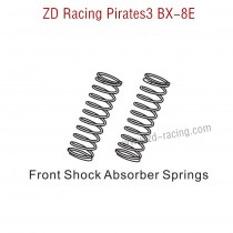 ZD Racing Pirates3 BX-8E 08421 Parts front Shock Absorbers Springs 8003