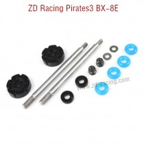 ZD Racing Pirates3 BX-8E 08421 Parts Front Shock Absorber Shafts 8005