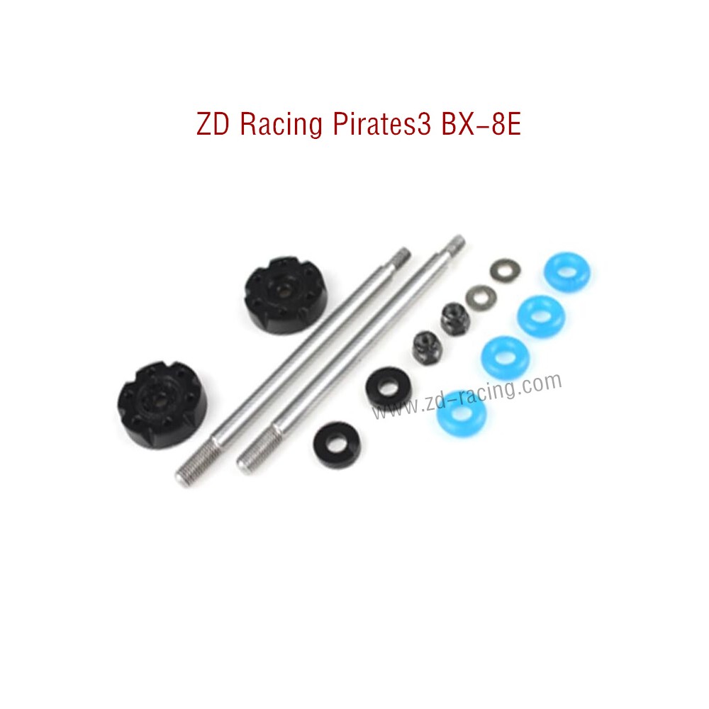 ZD Racing Pirates3 BX-8E 08421 Parts Front Shock Absorber Shafts 8005