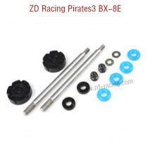 ZD Racing Pirates3 BX-8E 08421 Parts Rear Shock Absorber Shafts 8006