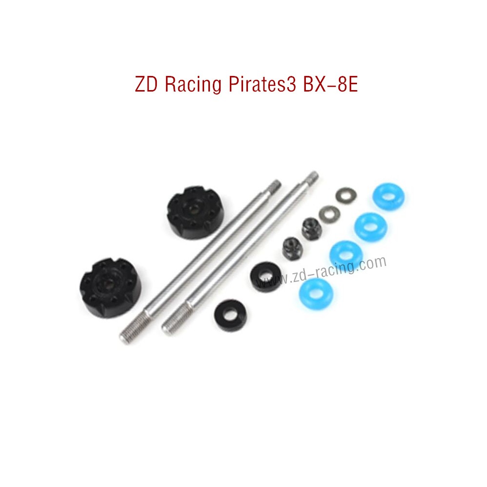 ZD Racing Pirates3 BX-8E 08421 Parts Rear Shock Absorber Shafts 8006