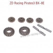 ZD Racing Pirates3 BX-8E 08421 Parts Differential Gears 8013