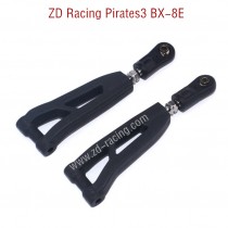 ZD Racing Pirates3 BX-8E 08421 Parts Front Upper Suspension Arms 8019