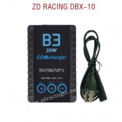 ZD RACING DBX-10 RC Car B3 LI-PO Battery Charger 20W 6215