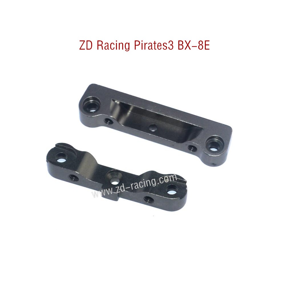 ZD Racing Pirates3 BX-8E 08421 Upgrade Parts Rear Lower Suspension Bracket Mounts CNC 8045 black