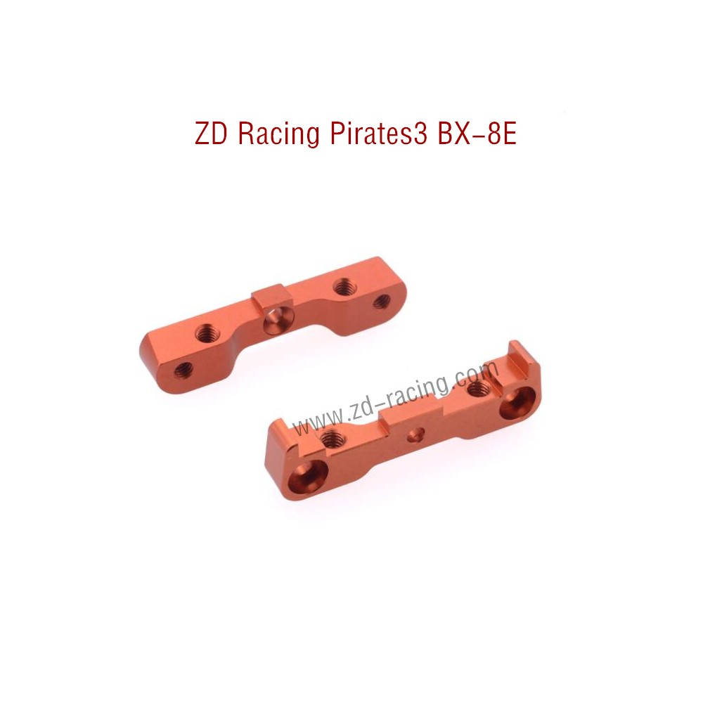 Front lower suspension Bracket mounts CNC orange