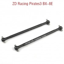 ZD Racing Pirates3 BX-8E 08421 Parts Horizontal Drive Shaft Rear 8229