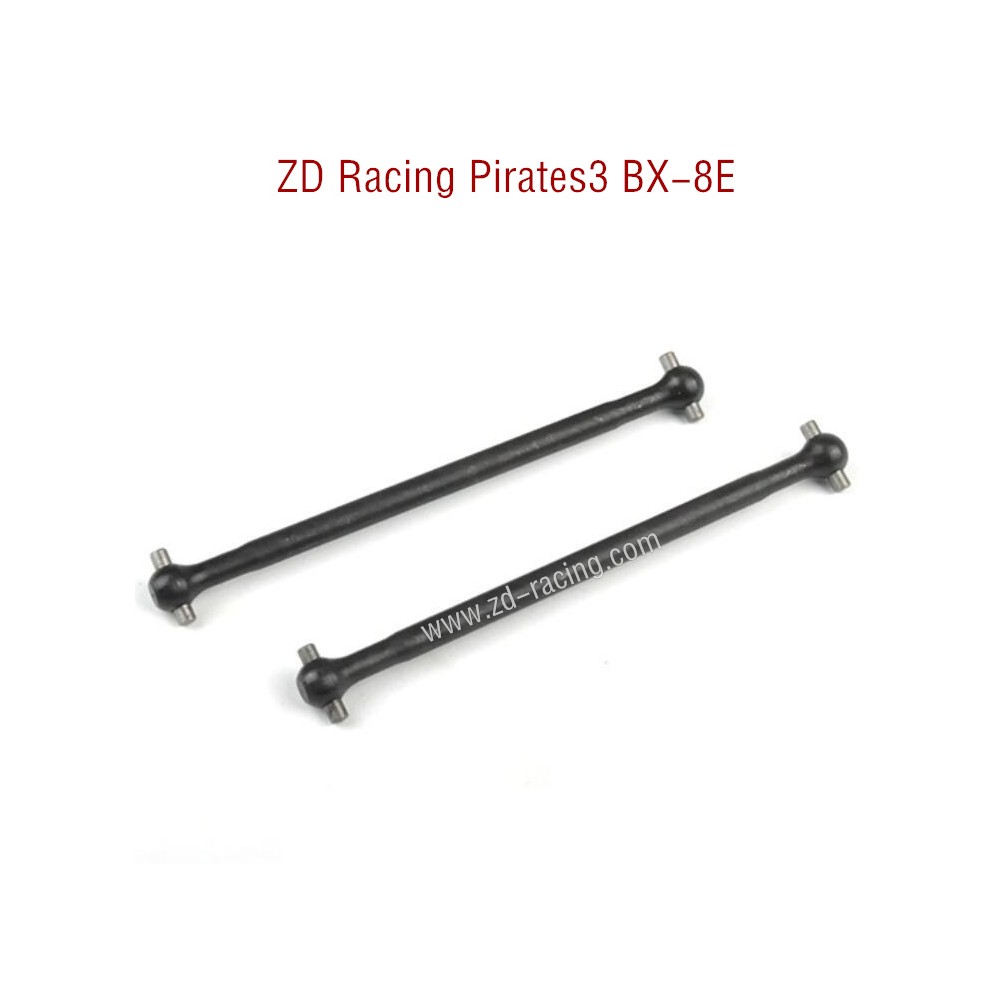 ZD Racing Pirates3 BX-8E 08421 Parts Horizontal Drive Shaft Rear 8229