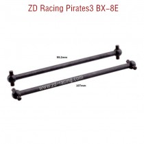 ZD Racing Pirates3 BX-8E 08421 Parts Horizontal Drive Shaft Front 8230