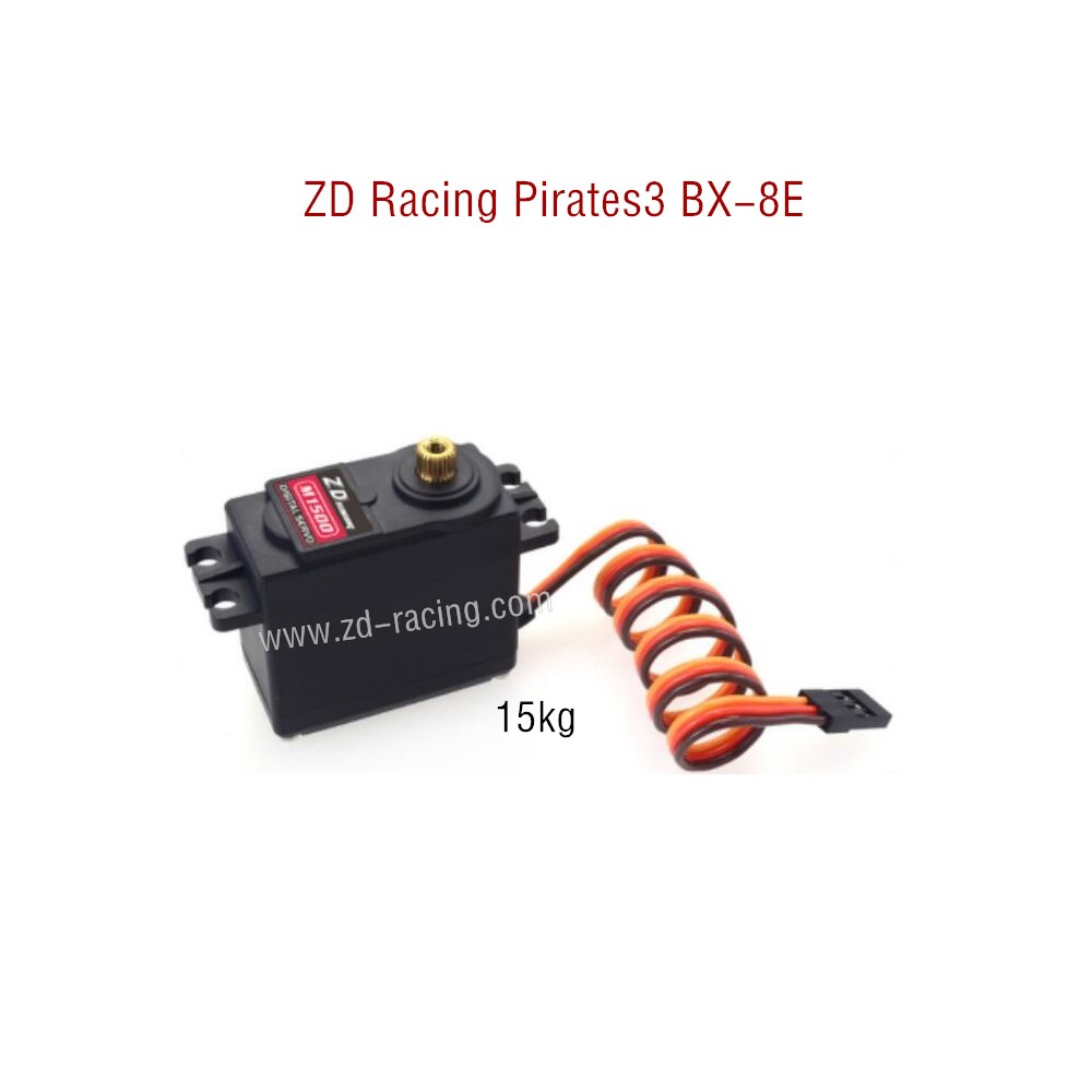 ZD Racing Pirates3 BX-8E 08421 Parts 15kg Servo with metal Gears M1500