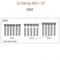 ZD Racing 9021-V3 Parts Cap Screw Set 8083