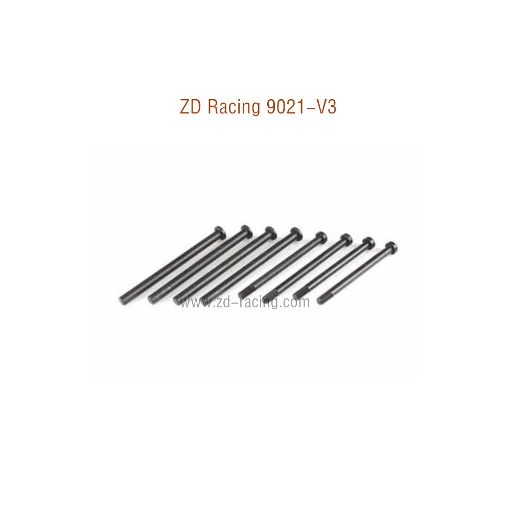 ZD Racing 9021-V3 Parts Pins For C-mount Up Suspension Arm and Rear Hub Carrier 8171