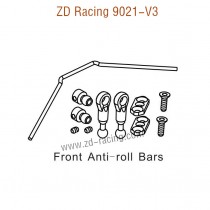 ZD Racing 9021-V3 Parts Front Anti-roll Bars 8044