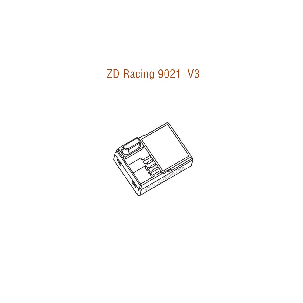 ZD Racing 9021-V3 Parts Receiver 8097