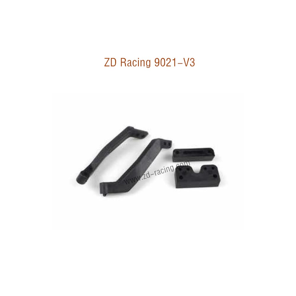 ZD Racing 9021-V3 Parts Rear Chassis Brace Front and Rear Suspension Pads 8176