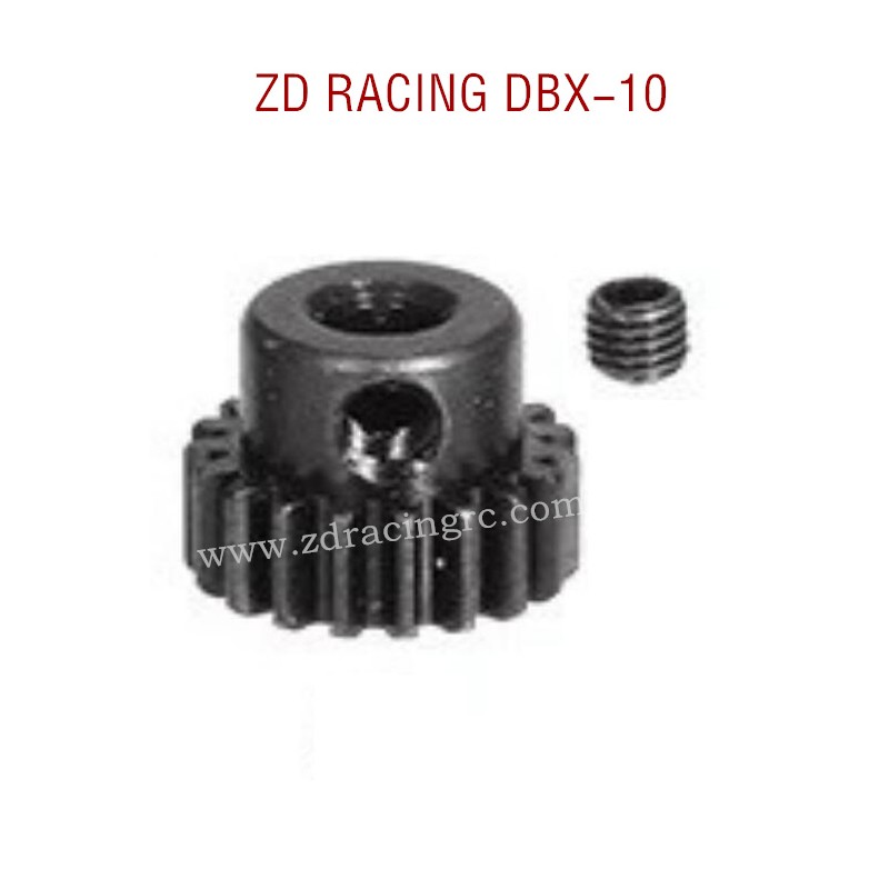 ZD RACING DBX-10 RC Car Original Parts Motor gear 19T 114 steel hardened 7538