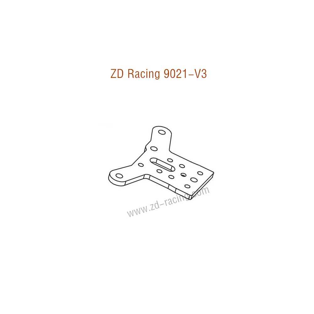 ZD Racing 9021-V3 Parts Front Upper Plate CNC Machined 8220