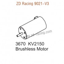 ZD Racing 9021-V3 Parts 3670 KV2150 Bruhless Motor 8471