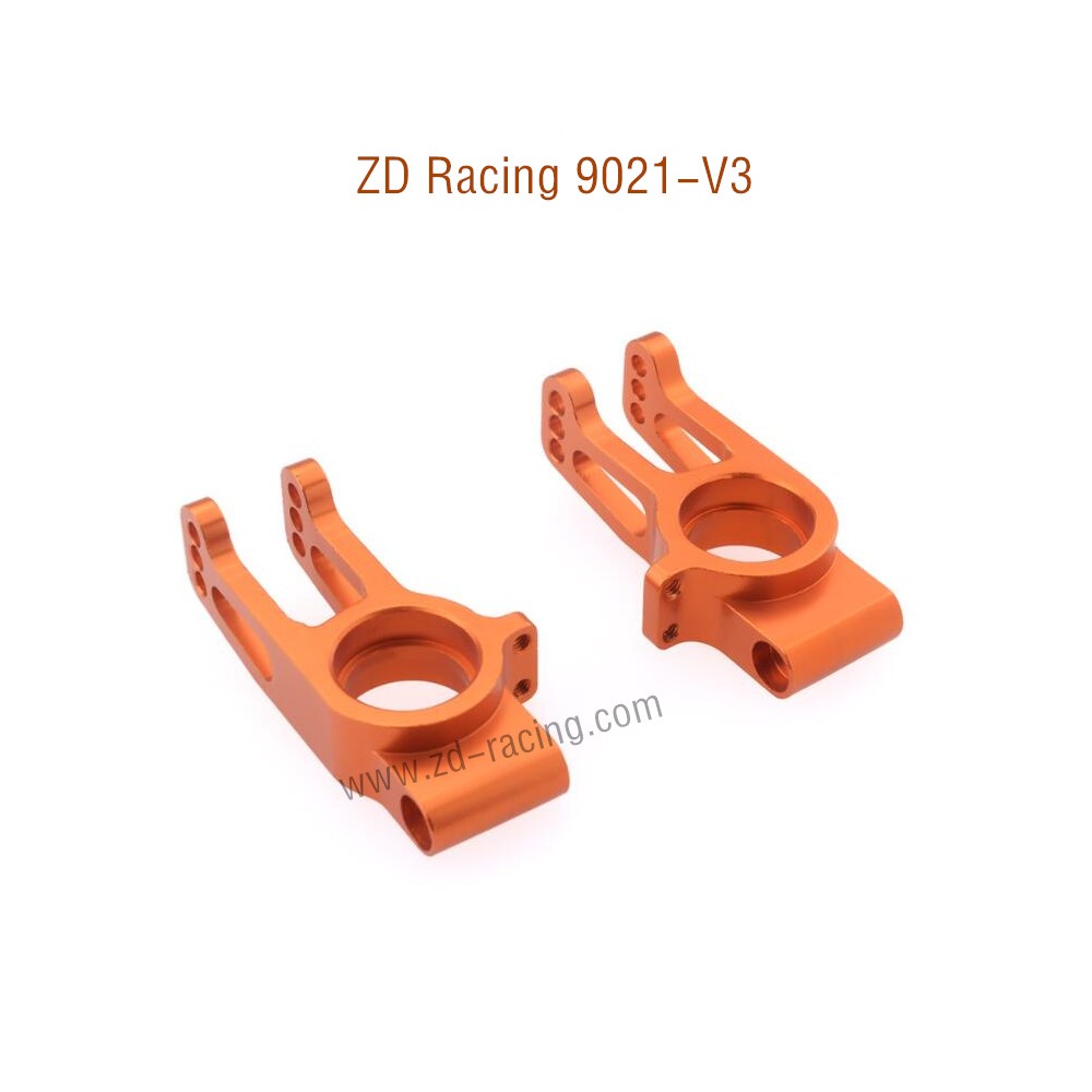 ZD Racing 9021-V3 Upgrade Parts Rear Hub Caries CNC 8051 orange