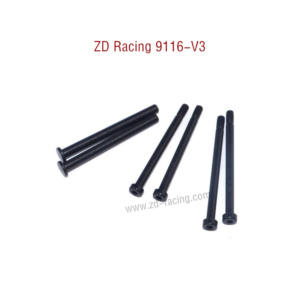 ZD Racing 9116-V3 Parts Monster Truck Parts Pins for Upper Suspension Arms and C-mount Rear Hub Carrier 8055