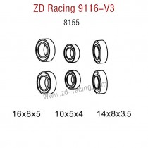 ZD Racing 9116-V3 Parts Monster Truck Parts Bearing 8155