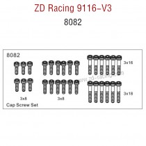 ZD Racing 9116-V3 Parts Monster Truck Parts Cap Screw set 8082