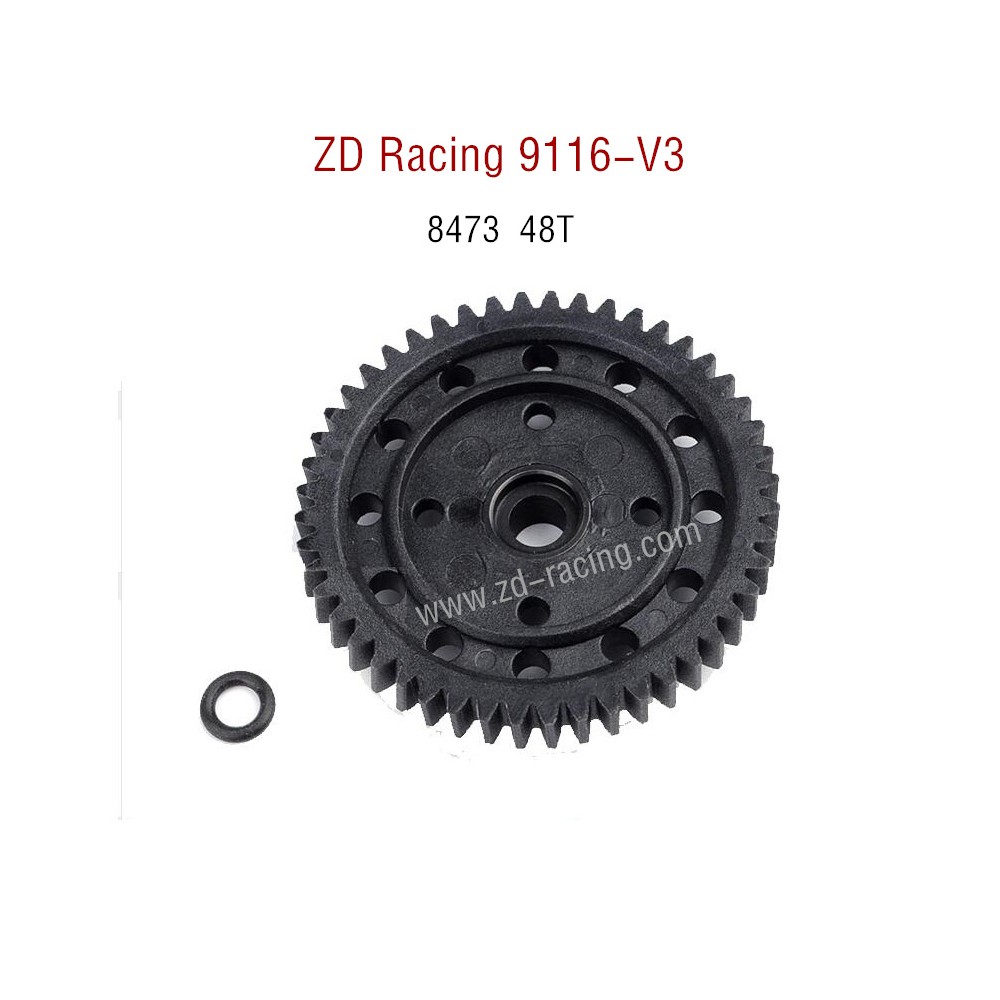 ZD Racing 9116-V3 Parts Monster Truck Parts Spur Gear 48T 8473