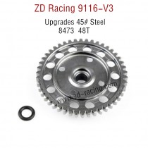 ZD Racing 9116-V3 Upgrade Parts Steel Spur Gear 48T 8473