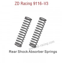 ZD Racing 9116-V3 Parts Rear Shock Absorber Springs 8004