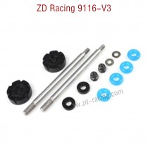 ZD Racing 9116-V3 Parts Rear Shock Absorber Shafts 8006