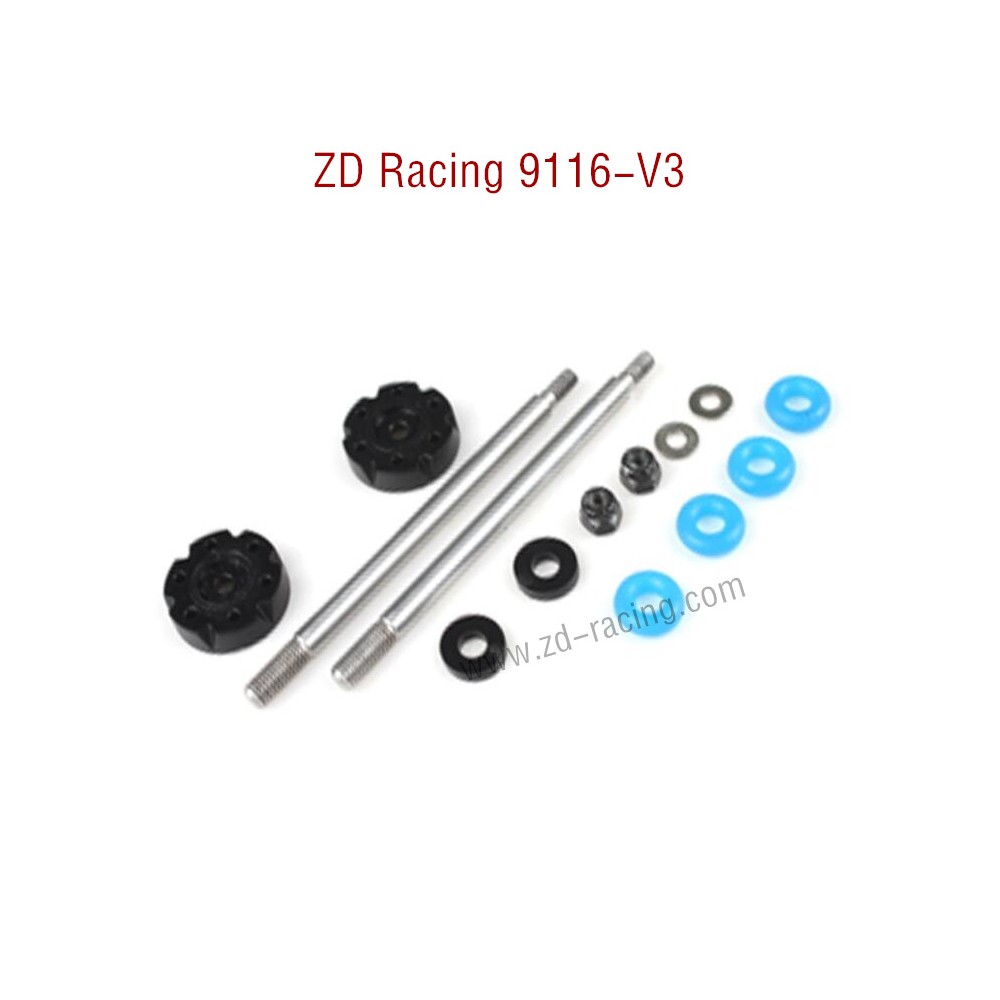 ZD Racing 9116-V3 Parts Rear Shock Absorber Shafts 8006