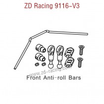 ZD Racing 9116-V3 Parts Front Anti-roll Bars 8044