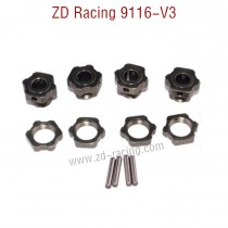 ZD Racing 9116-V3 Parts Hex Wheel Hub Mounts 8068