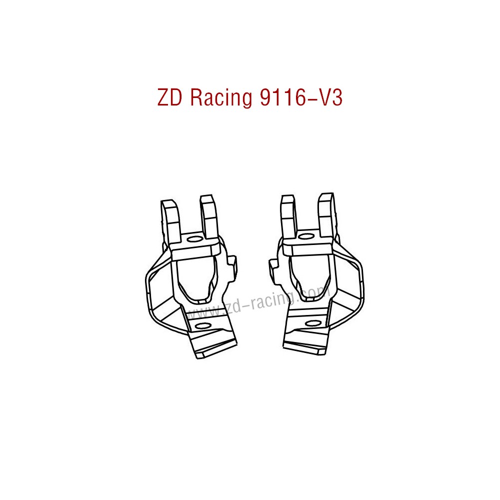 ZD Racing 9116-V3 Parts C-Mounts 8134