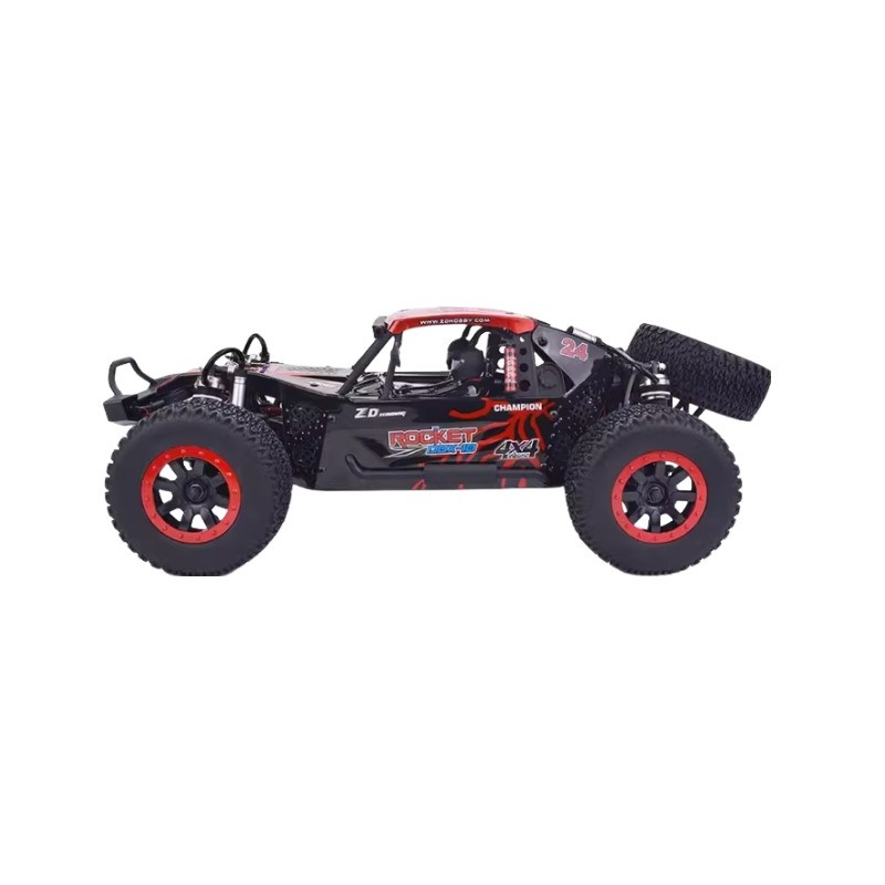 ZD RACING DBX-10 RC Car brushed with spare tire red