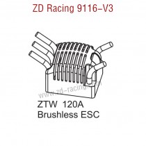 ZD Racing 9116-V3 Parts ZTW 120A Brushless ESC 8272