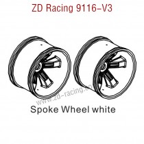 ZD Racing 9116-V3 Parts Spoke Wheel  8475