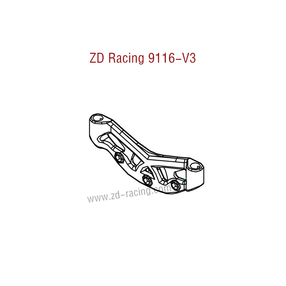 ZD Racing 9116-V3 Parts Rear Body Stents 8479