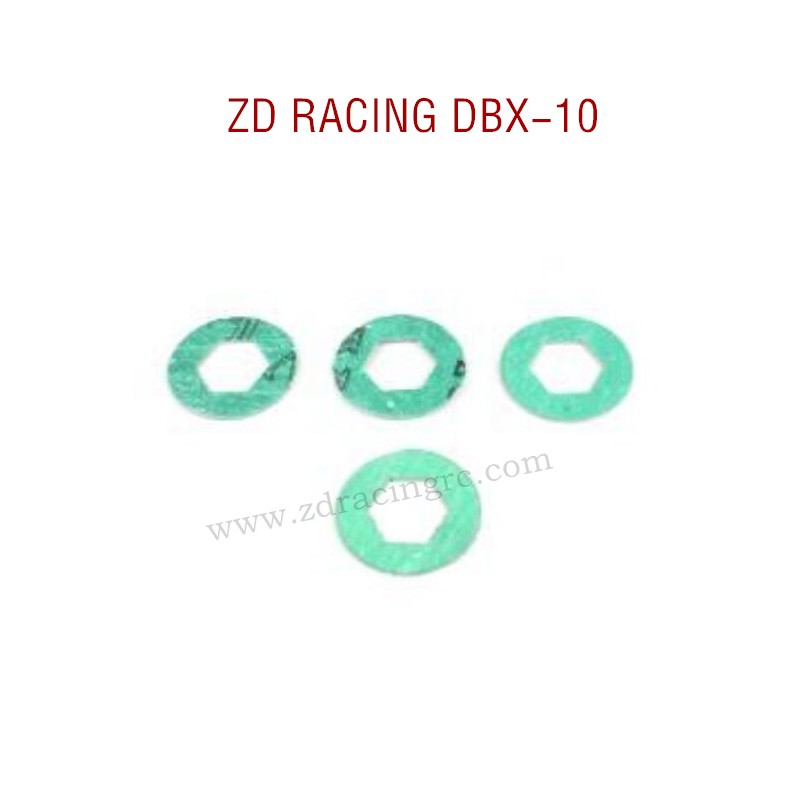 ZD RACING DBX-10 RC Car Original Parts Asbestos Paper Friction 7202