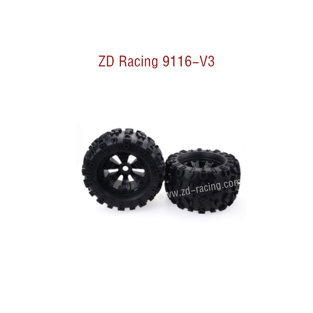 ZD Racing 9116-V3 Parts Wheels Tires 8483