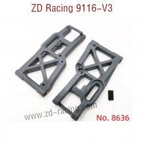 ZD Racing 9116-V3 Parts Reinforced version Rear lower Swing Arm 8636